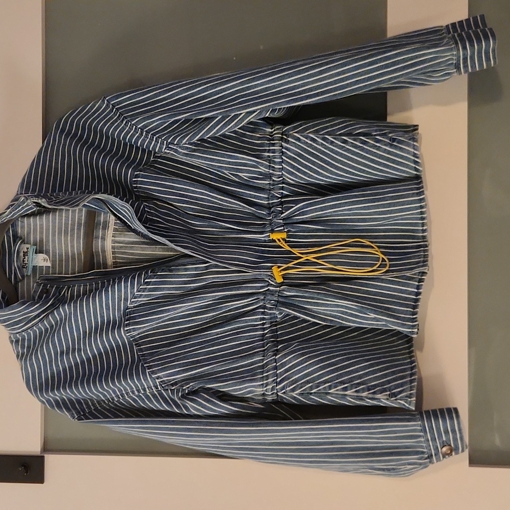 Future Collective by Target Jean Peplum Jacket